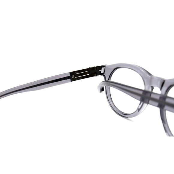 NEW IC! BERLIN GLEN GREY TRANSPARENT AUTHENTIC EYEGLASSES FRAME - Picture 9 of 13